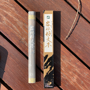 日本进口梅荣堂 家传 好文木 沉香 白檀等香料配合室内香25.5厘米