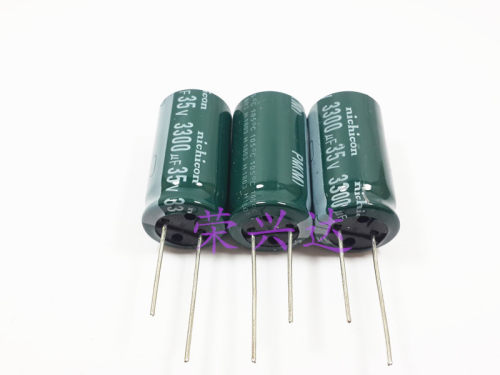 全新音频滤波 3300UF35V 电解电容 35V3300UF 体积：16X25、30