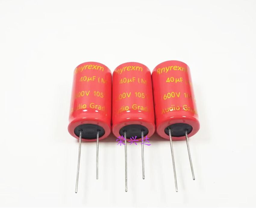 原装Rnyrexm 红袍高压电源 电解电容 600V40UF 40UF600V 18*31