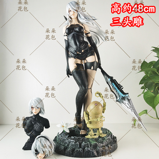 2B小姐姐 A2尼尔机械纪元 三头手办模型摆件礼物 Studio Creation