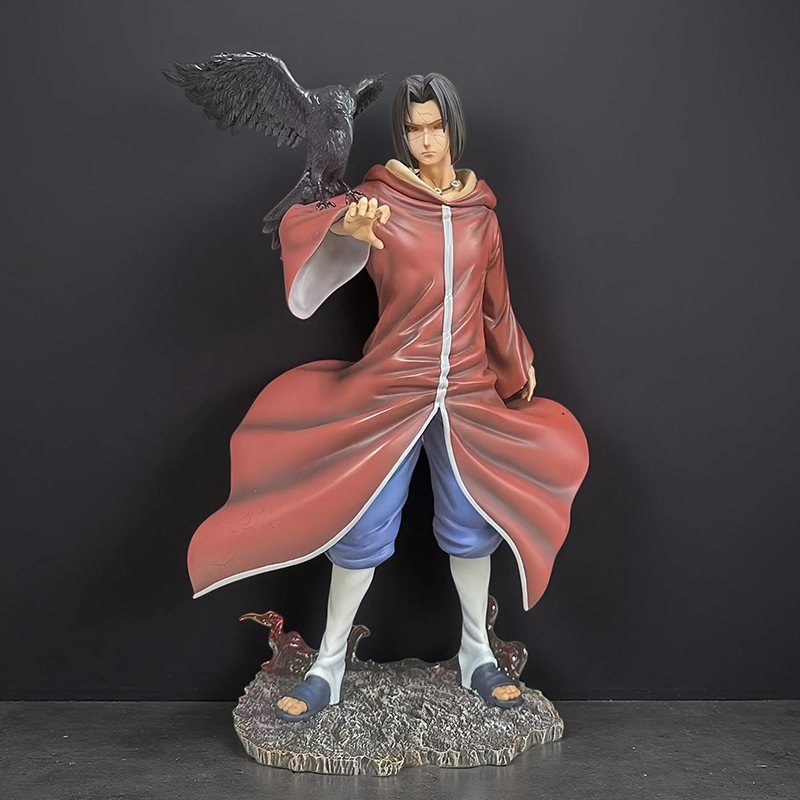 忍者二次元动漫周边机箱桌面摆件雕像秽土转生宇智波鼬GK手办模型