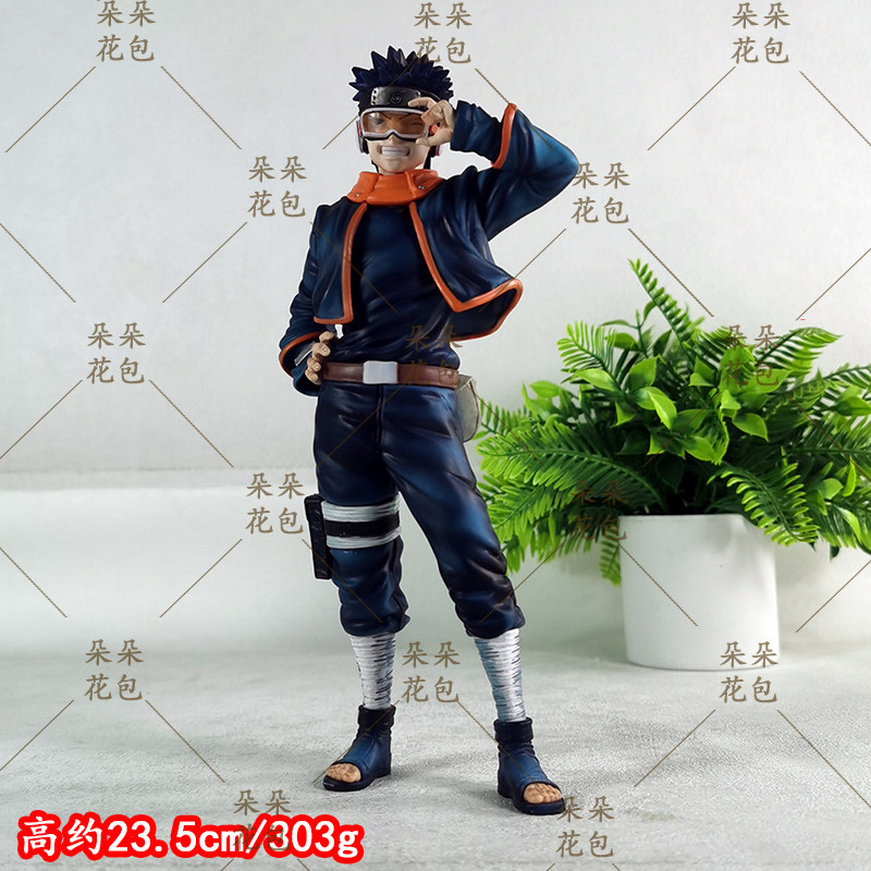 动漫周边机箱桌面摆件雕像童年宇智波带土手办模玩二次元潮玩礼物