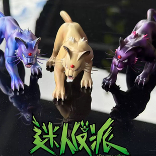 BKM宠物精灵动漫周边机箱车载桌面摆件迷人反派猫老大公仔GK手办