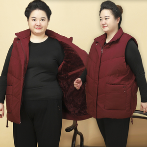 胖mm大码女装加肥加大妈妈装200斤中老年装女士外套冬季加厚棉服