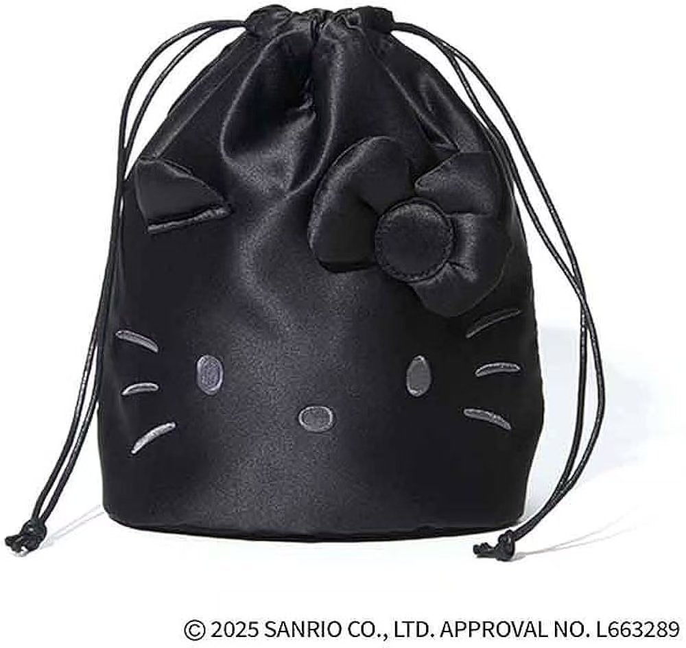 日单杂志附录款可爱卡通HelloKitty束口袋收纳包化妆包,收纳整理,化妆包,淘宝优惠券,粉丝福利购,淘宝优惠卷