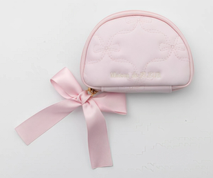 日单杂志附录款限定款maison de FLEUR刺绣小巧便携首饰包 收纳包