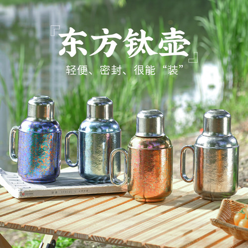 机械温显纯钛保温壶新款家用