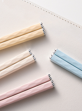 筷子家用高档不易发霉一人一双马卡龙合金分餐家庭2026新款高颜值