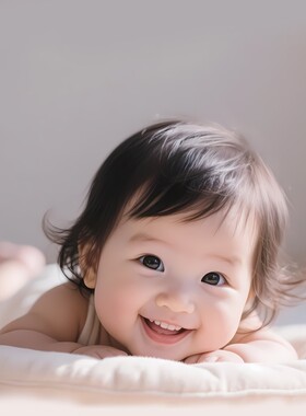 龙凤胎宝宝海报墙贴画婴儿孕妇备孕胎教挂画双胞胎男孩女孩画娃娃