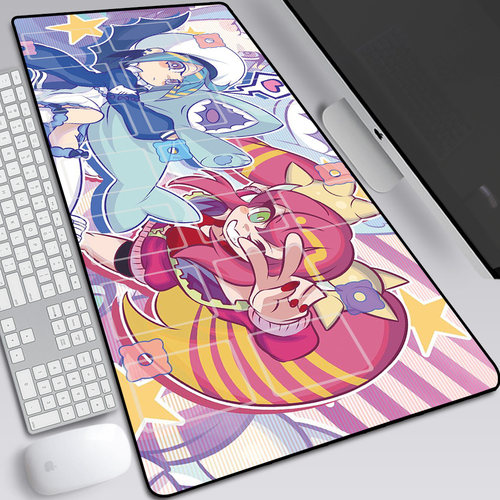 LiveTwin邪恶直播双子星鼠标垫姬丝基勒璃拉单人决斗盘tcg卡牌垫