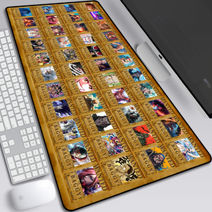 Piratesreward海贼王悬赏令鼠标垫航海王动漫周边电竞工作室桌垫