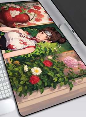 Tenten天天鼠标垫火影疾风博人传动漫周边笔记本工作室办公键盘垫