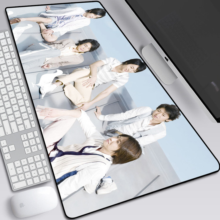 岚大野智樱井翔相叶雅纪二宫和也松本润arashi鼠标垫键盘防滑桌垫