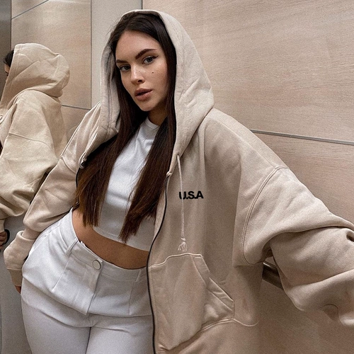Ретро хаки толстовка для отдыха с молнией, куртка, кардиган, в американском стиле