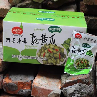 阿高师傅牌乳黄瓜50g包泡菜酱菜/咸菜一箱50包