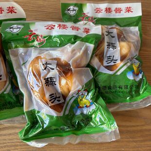 云楼牌 大蒜头408g 糖蒜头大蒜腌制腌糖蒜酸甜 糖醋蒜头