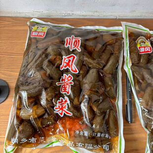 顺风蜜汁瓜段小青瓜 酱黄瓜段甜脆酱菜腌制黄瓜4斤大包袋装