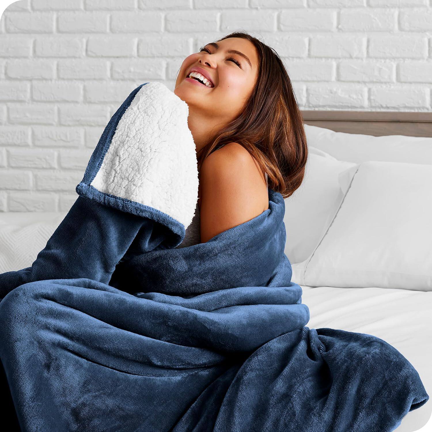 thick and warm sherpa fleece throw blanket for couch sofa 毯