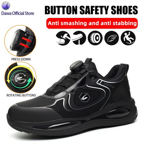 Anti-smash/puncture steel toe cap labor safety shoes 劳保鞋