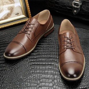 Men's Business Casual Derby Shoes Dress Shoe 男士休闲皮鞋