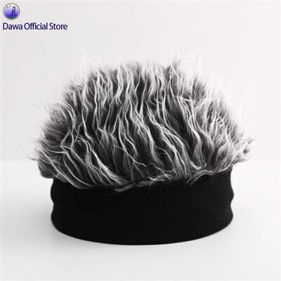 毛绒帽嘻哈帽地主帽假发帽男女