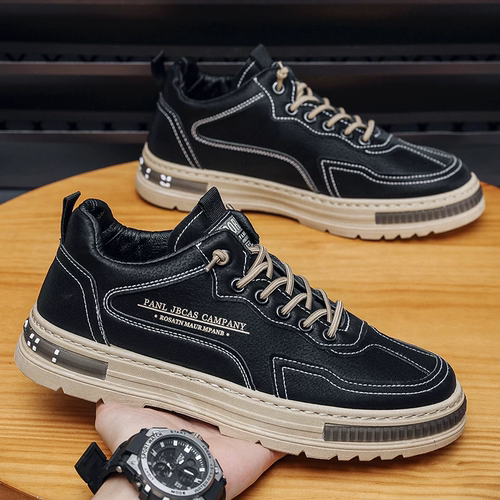 Tagkita男士低帮防滑耐磨工装鞋