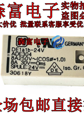 DE1a1b-24V ADE304 进口正品信号继电器 24VDC 6脚位 质量保证