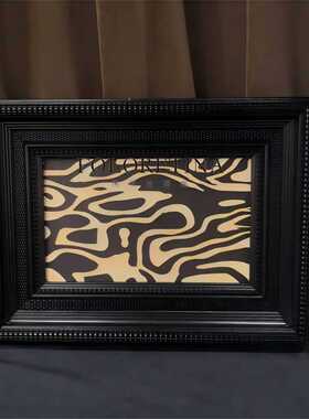 卧室装饰画蒙德里安中古风装饰画