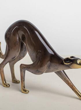 现代简约天然石材创意摆件