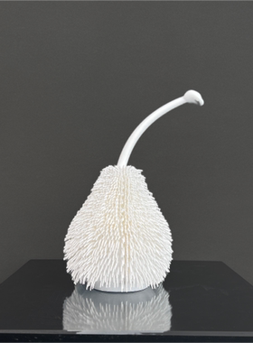 现代轻奢简约3D打印树脂梨子创意摆件样板间茶几售楼处柜子摆设