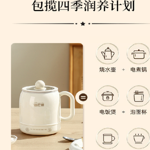 智能电炖杯炖煮电热杯全自动