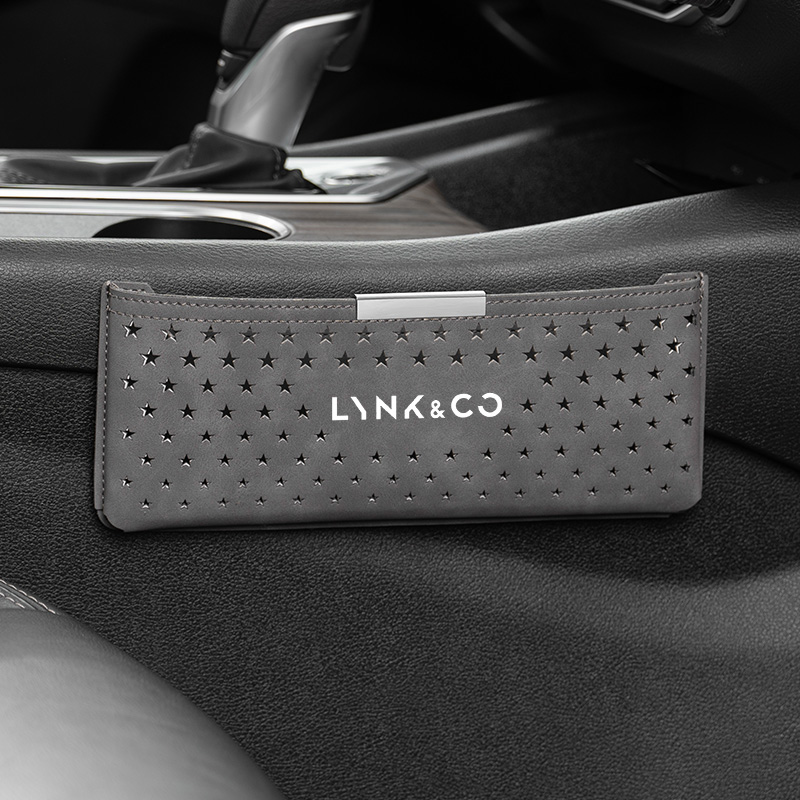 领克手机收纳袋盒储物网兜中控