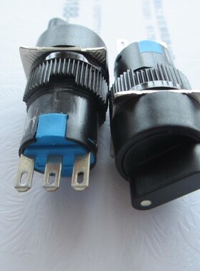 转换开关 旋转按钮开关 旋钮开关 LA16-11X216MM 2档 3脚 AS6-Y