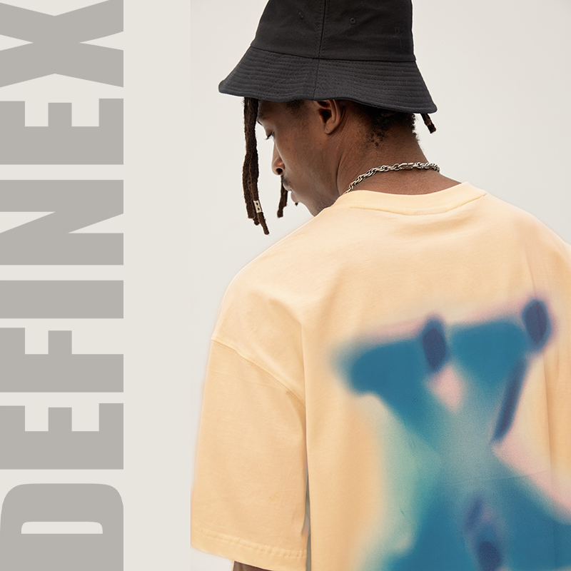 D＆XDEFINEX夏季新品纯棉短袖T恤