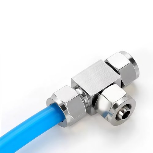 不锈钢T型接头KFG2T0604/0806/1075/1008/1210/1613-01/02/03/04