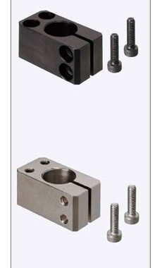 底座用支架　简易方型CAQB CAQM CBQB CBQM固定夹单孔支架轴夹