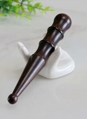 大号天然黑檀木点穴棒足疗保健推拿按摩工具木头足底穴位点按笔