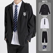 高级感日系dk男生制服学院风预备校服成人礼服一整套西装 外套西服
