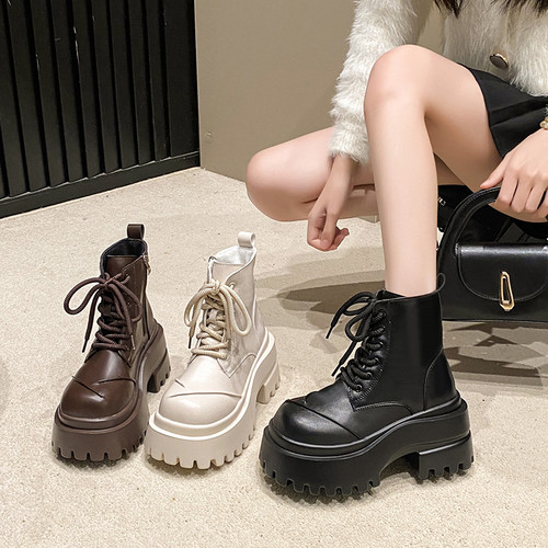 厚底马丁靴女款2025新款