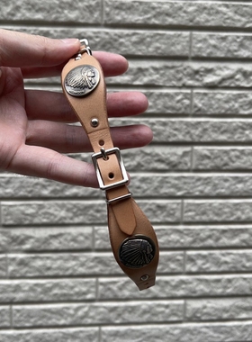 REDMOON印第安扣皮手环手镯