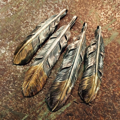 HorizonBlue925银18k金吊坠