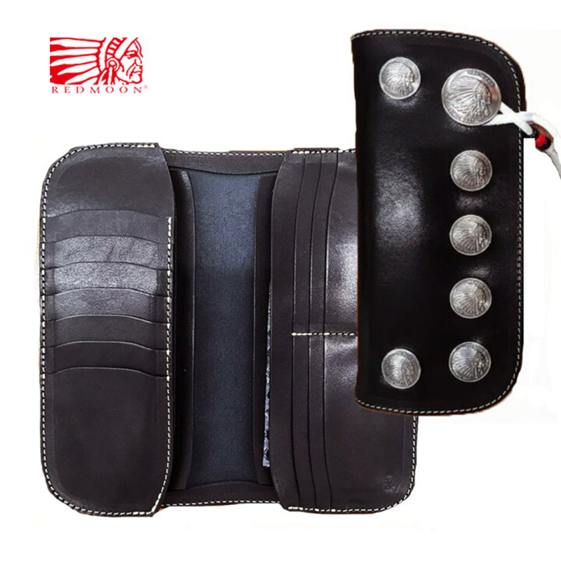 REDMOON日本红月多卡位长款钱包