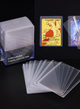 Pokemon Card Sleeves 100 Counts Transparent Playing Games VM