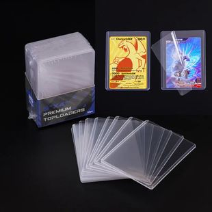 Pokemon Card Sleeves 100 Counts Transparent Playing Games VM