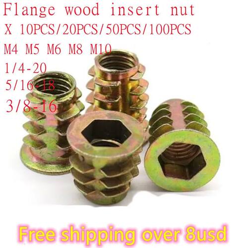 10-50pcs M4 m5 m6 m8 m10 1/4-20UNC  5/16-18UNC  3/8-16UNC  Z