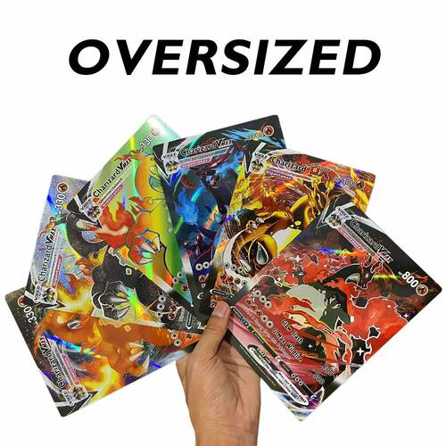 12/30Pcs Pokemon Cards Oversized 15*21CM Shiny Vstar Vmax GX