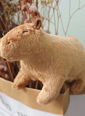 Simulation Animal Capybara Plush Toys Cute Capybara Plushie