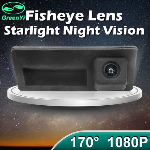 GreenYi 170° 1080P AHD Vehicle Rear View Camera for VW Volk