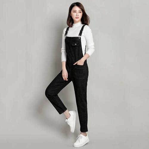 2022 New Fashion Women High Quality Ovealls Pants Winter and