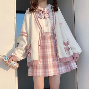 Women Sweater Loose 2023 Style Winter Japanese Sweet Autumn